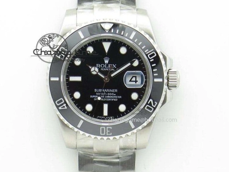 MiroTime 0419 Submariner BP Maker 16610 Green Dial On SS Bracelet A Bright 3870